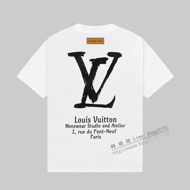 Louisvuitton路易威登Lv專門店2023SS新款印花T恤 男女同款 tzy2905